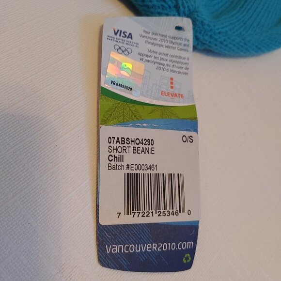 Vancouver 2010 Olympics Knit Beanie with Insulating Fleece BNWT - Picture 3 of 7